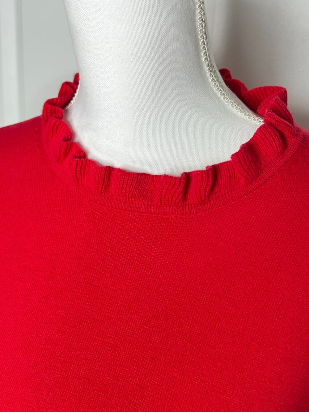 J. Crew Ruffle Neck Sweater - Picture 2 of 7
